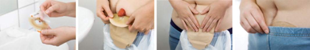 Nalepení nového sáčku