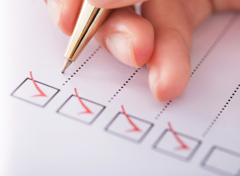 Checklist k operaci
